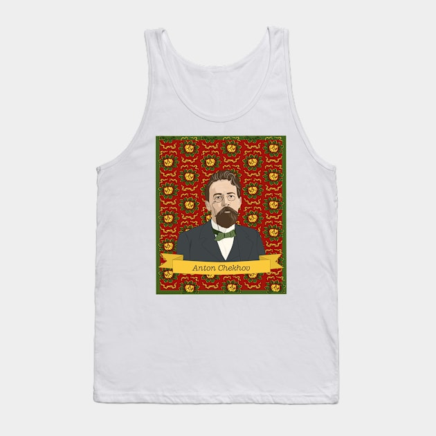 Anton Chekhov Tank Top by Goddess of the Bees 